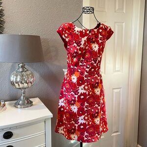 Spring florals dress from Isabella DeMarco.